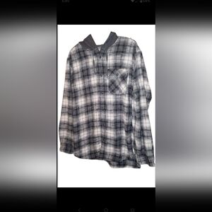 Flannel Hoodie